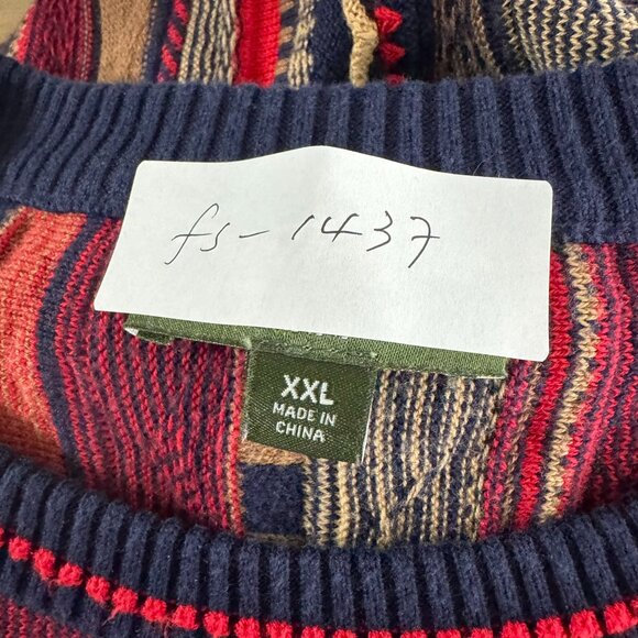 Norm Thompson Multicolor Crewneck Sweater - Picture 2 of 9